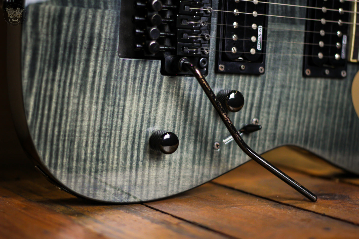 2020 LTD M-200FM SEE THRU BLACK (USED)