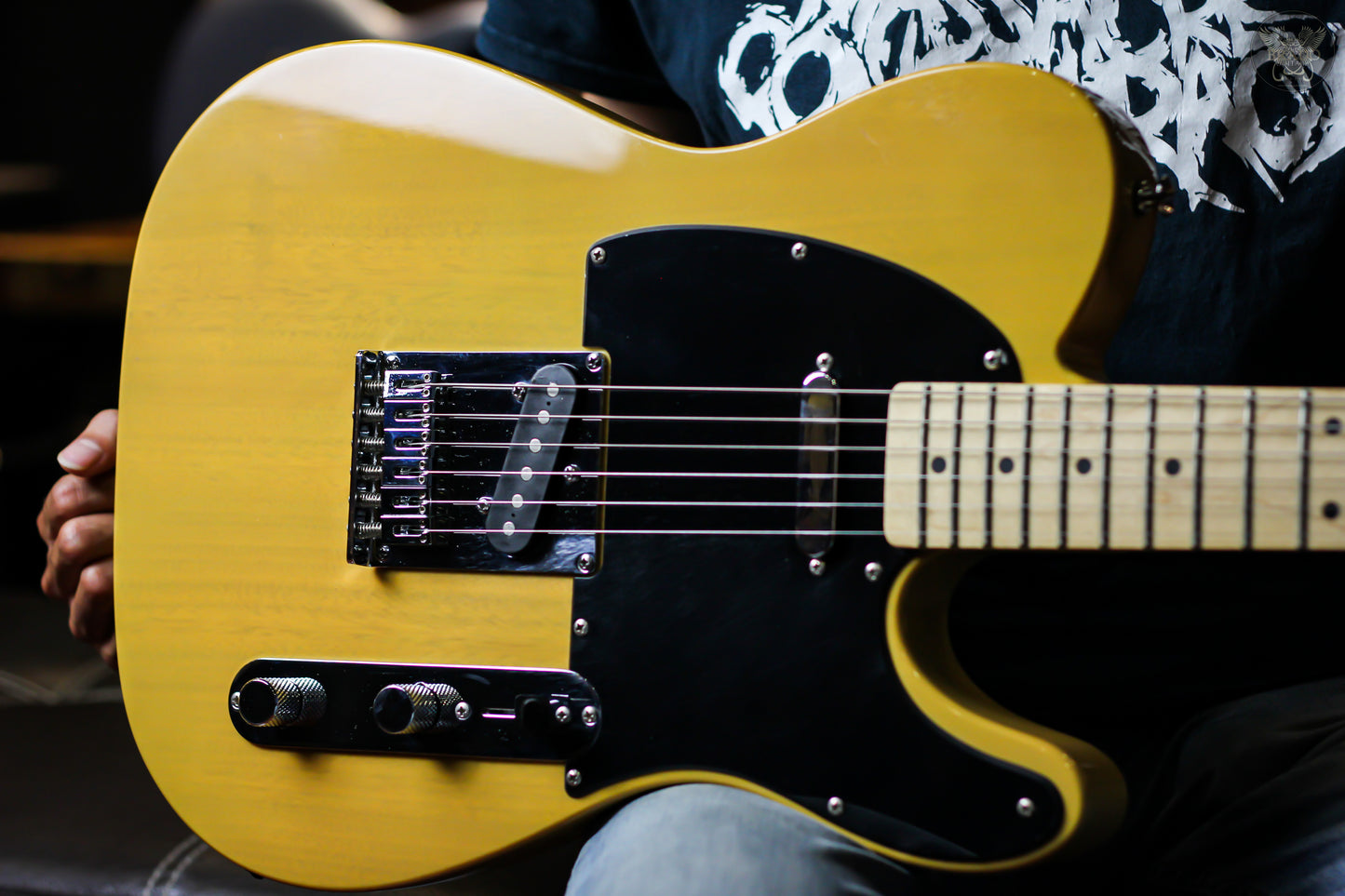 2021 SQUIER AFFINITY TELECASTER BUTTERSCOTCH BLONDE (USED)