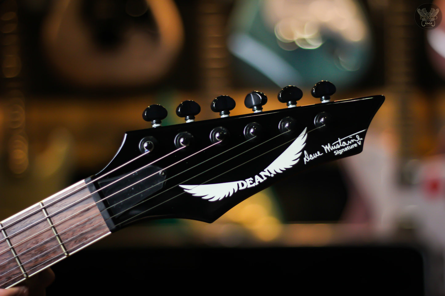 DEAN DAVE MUSTAINE VMNT PEACE SELLS GRAPHIC SIGNATURE GUITAR (USED)