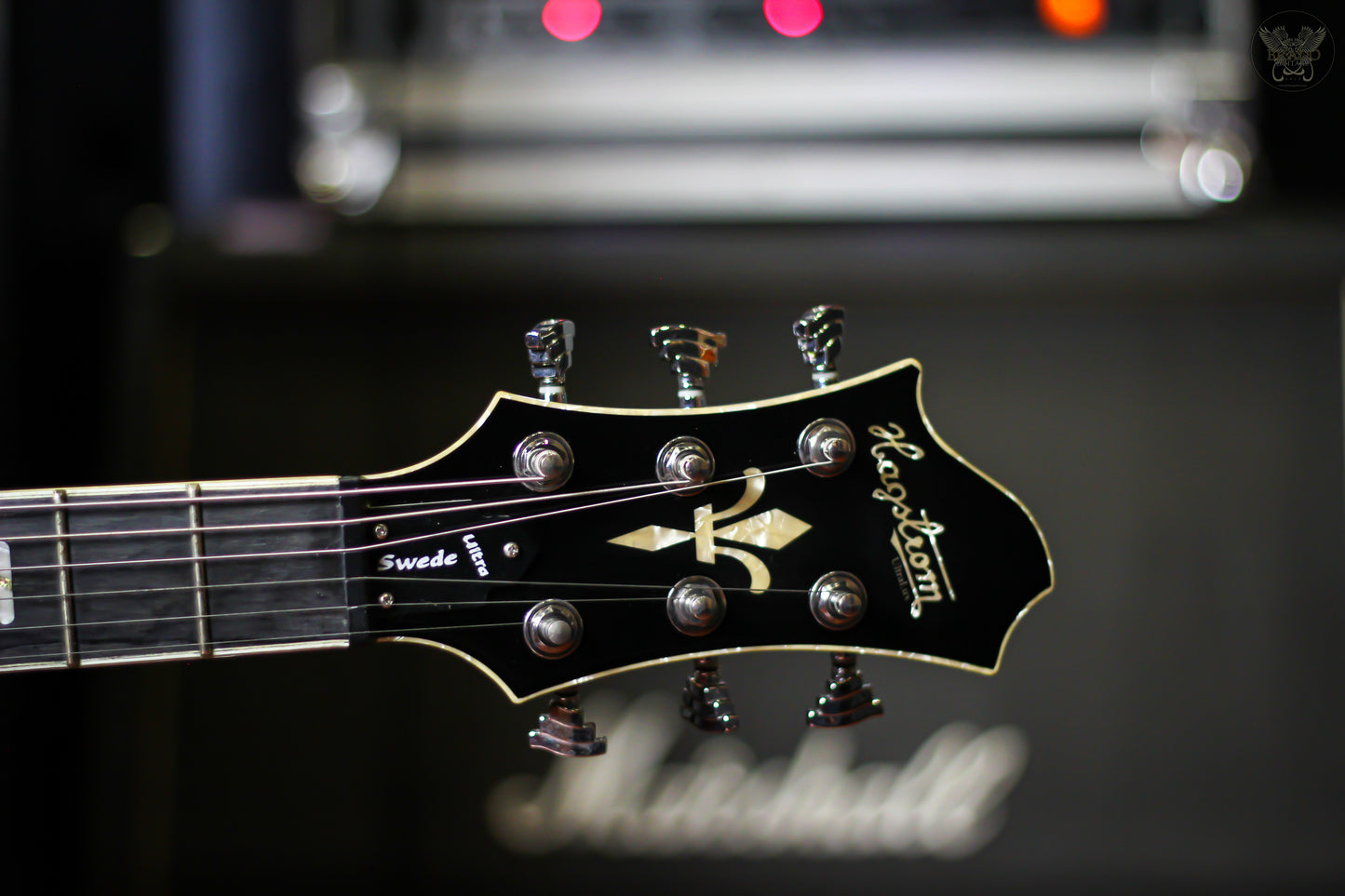 HAGSTROM ULTRA SWEDE BURGUNDY BURST (NEW)