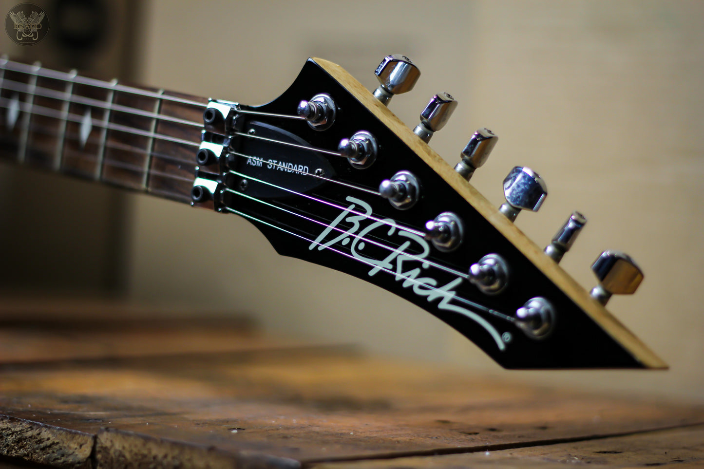 2010 B.C. RICH ASM STANDARD BLACK BURST (USED)