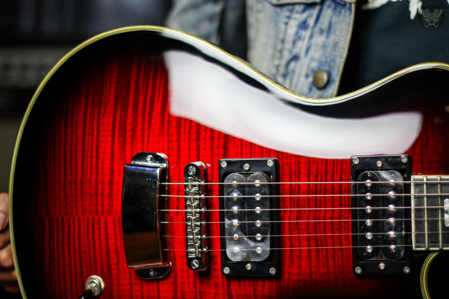 HAGSTROM ULTRA SWEDE BURGUNDY BURST (NEW)