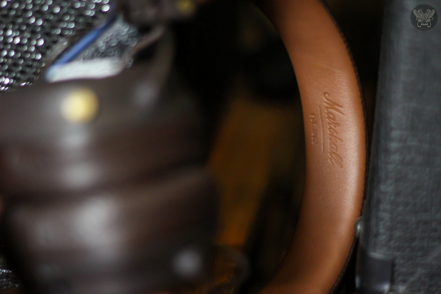 MARSHALL MAJOR III BLUETOOTH WIRELESS ON EAR HEADPHONES BROWN (USED)