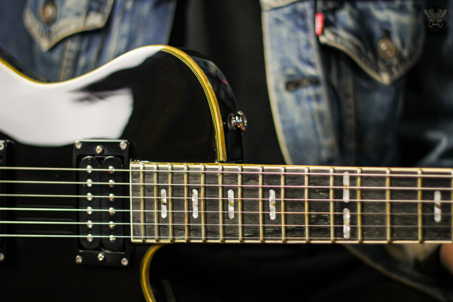 HAGSTROM ULTRA SWEDE BLACK GLOSS (NEW)