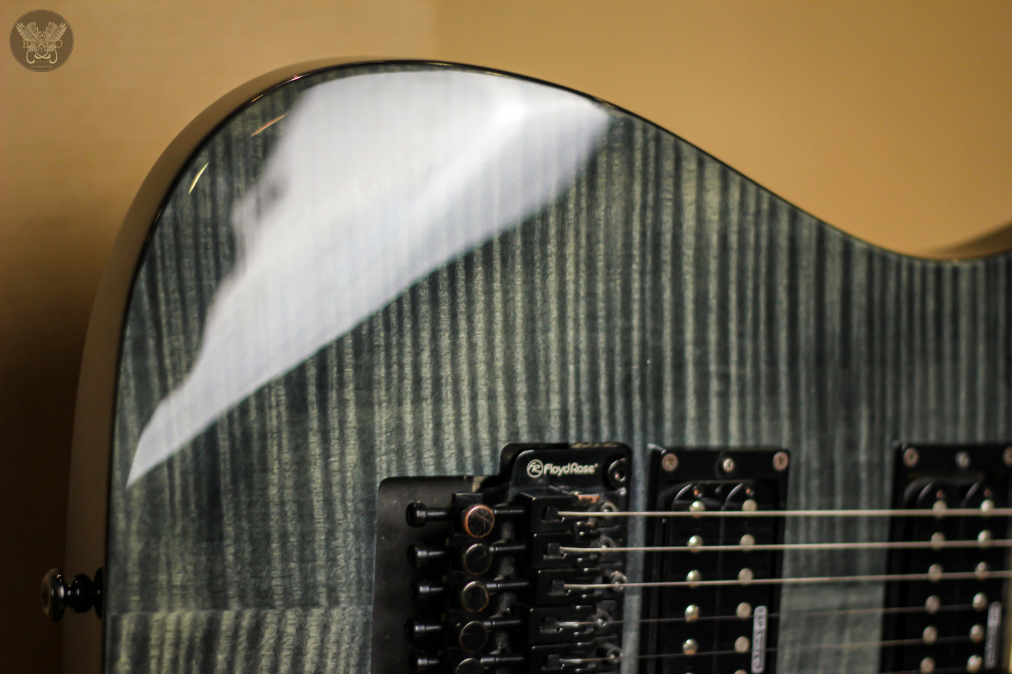2020 LTD M-200FM SEE THRU BLACK (USED)