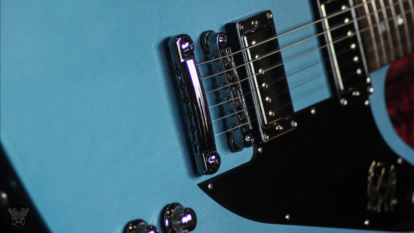 GIBSON FIREBIRD STUDIO HP HIGH PERFORMANCE PELHAM BLUE (NOS)