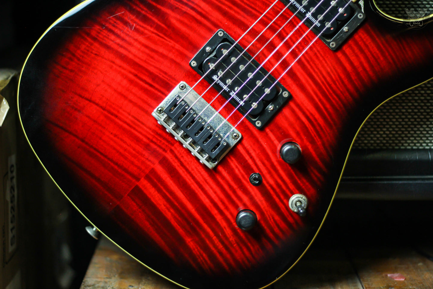 FENDER SPECIAL EDITION CUSTOM TELECASTER FMT HH BLACK CHERRY BURST MADE IN KOREA (USED)- HEAVY MODDED