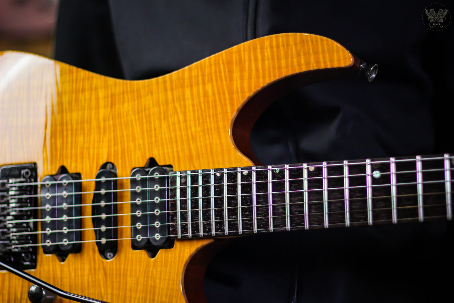 2001 IBANEZ PRESTIGE RG2680 AMBER MADE IN JAPAN (USED)