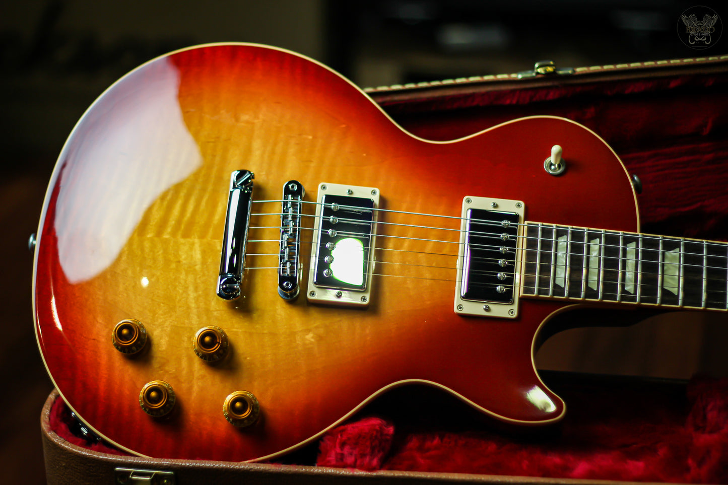 GIBSON 2017 LES PAUL STANDARD T HERITAGE CHERRY SUNBURST w OHSC MADE IN USA (MINT)