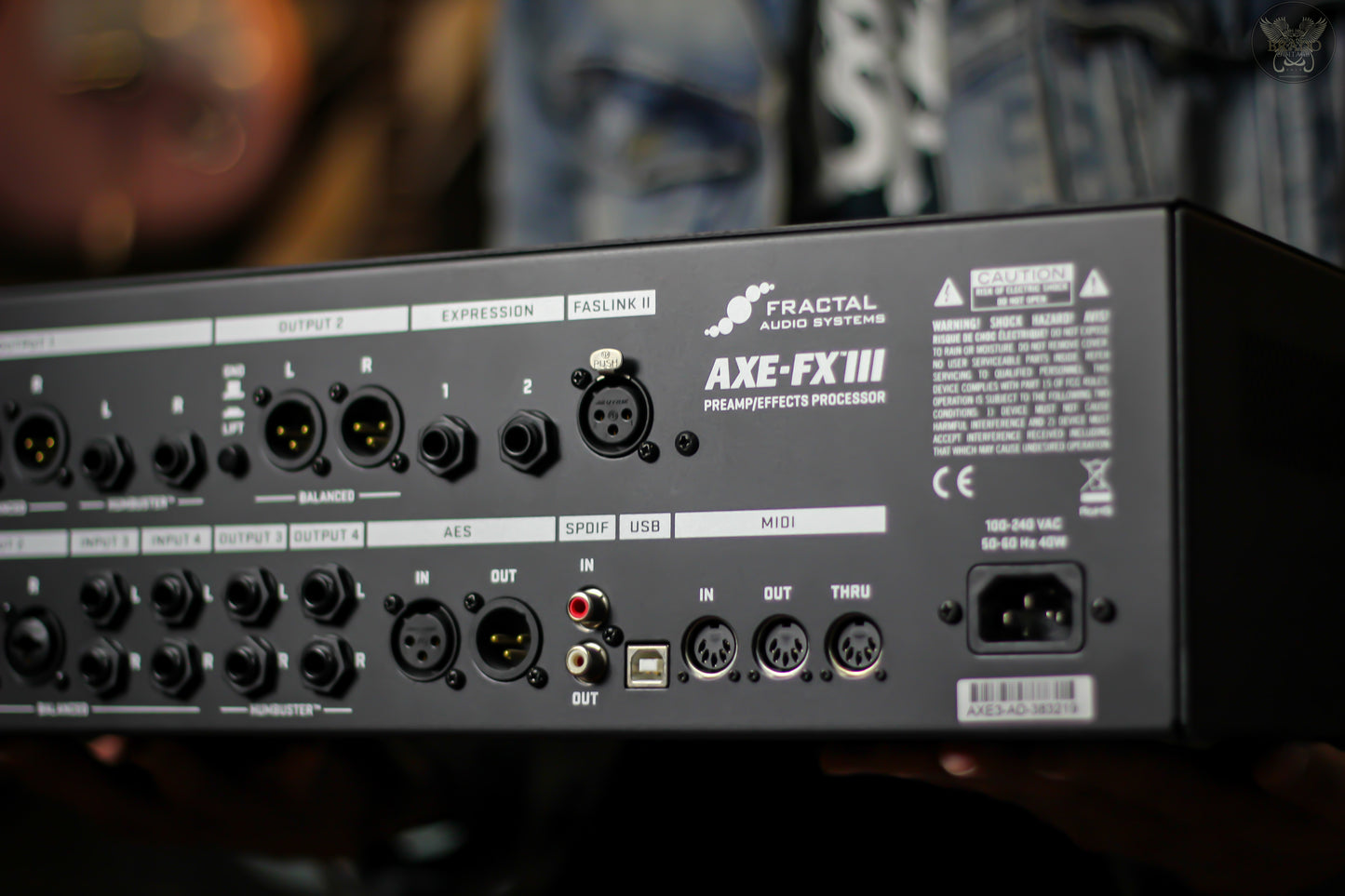 FRACTAL AUDIO AXE-FX III PREAMPS/EFFECTS PROCESSOR (USED)