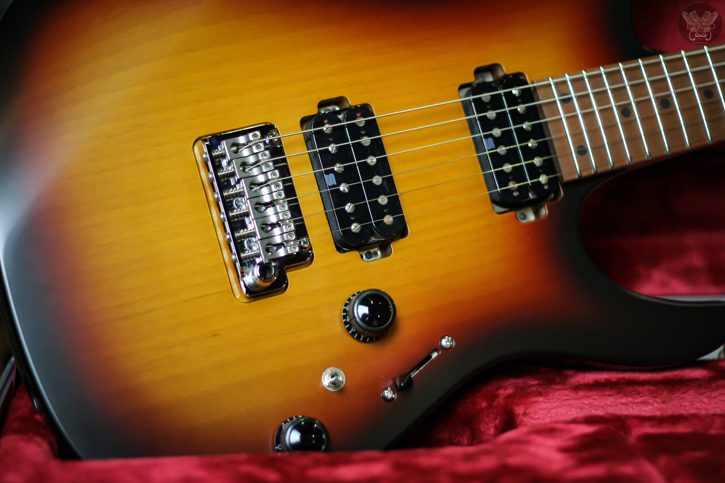 2018 IBANEZ PRESTIGE AZ2402-TFF TRI-FADE BURST FLAT w IBANEZ OHCS MADE IN JAPAN (MINT)