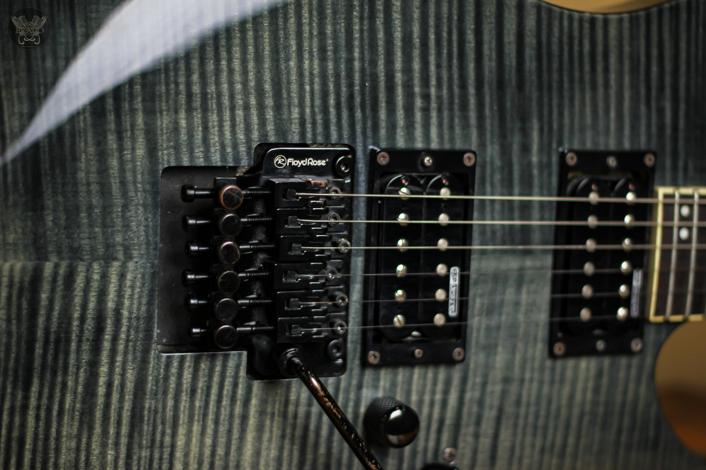 2020 LTD M-200FM SEE THRU BLACK (USED)