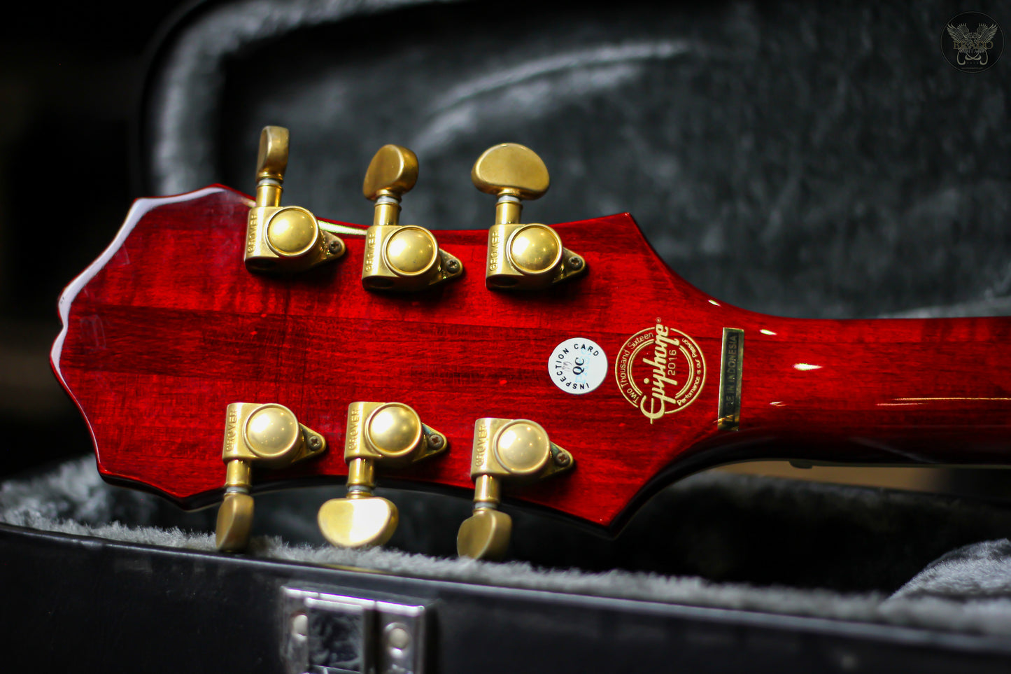 2016 EPIPHONE JOE PASS EMPEROR-II PRO WINE RED w EPIPHONE HARDCASE (USED)