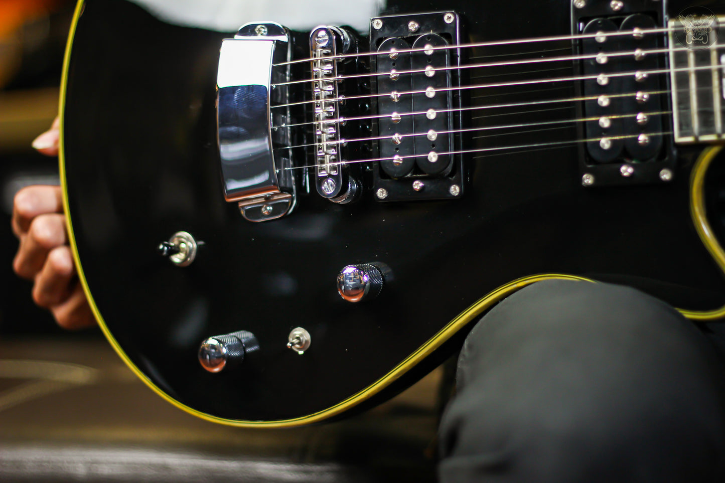 HAGSTROM ULTRA SWEDE BLACK GLOSS (NEW)