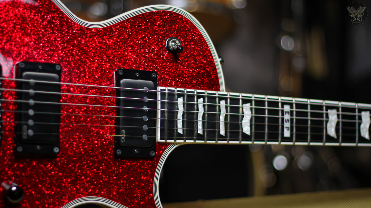 2019 ESP E-II ECLIPSE DB RED SPARKLE MADE IN JAPAN (MINT)