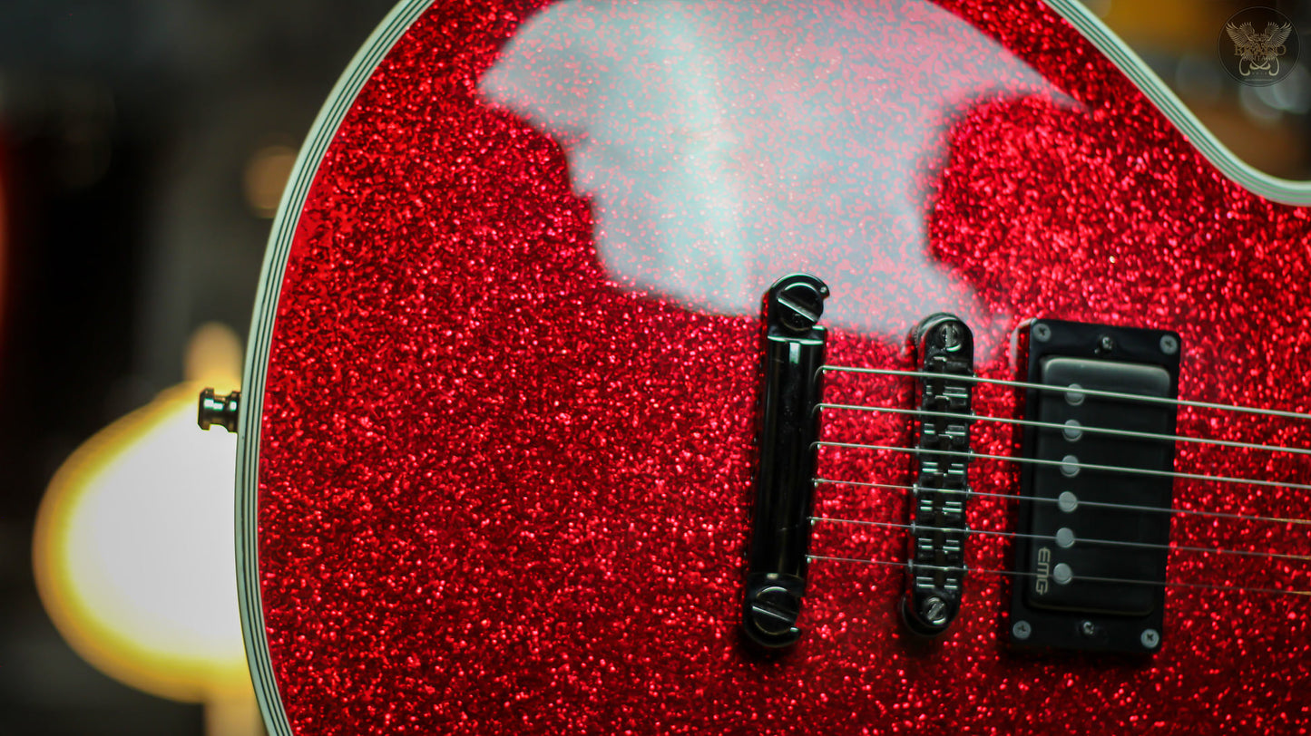 2019 ESP E-II ECLIPSE DB RED SPARKLE MADE IN JAPAN (MINT)