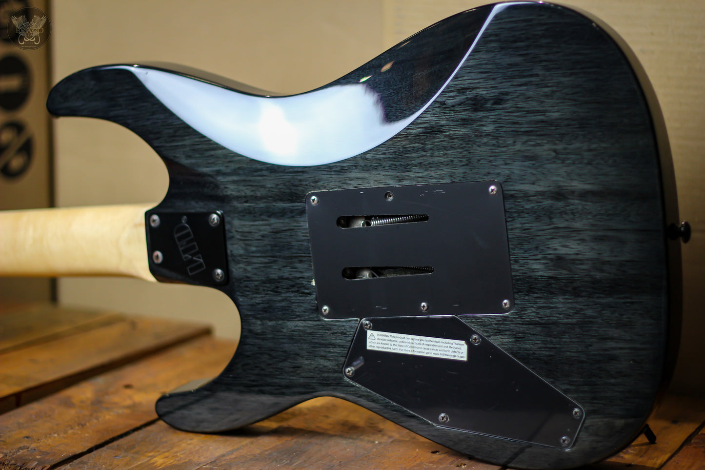 2020 LTD M-200FM SEE THRU BLACK (USED)