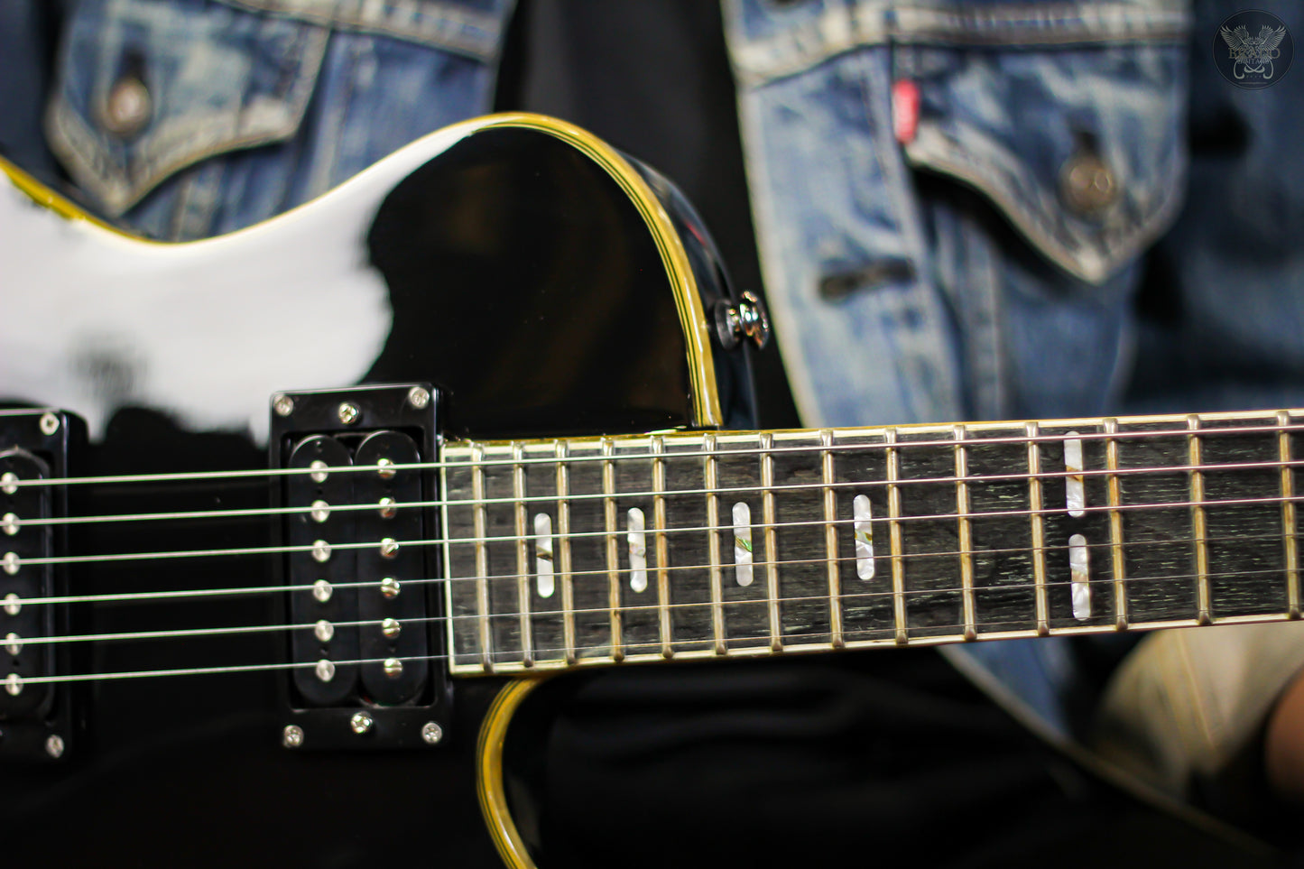 HAGSTROM ULTRA SWEDE BLACK GLOSS (NEW)
