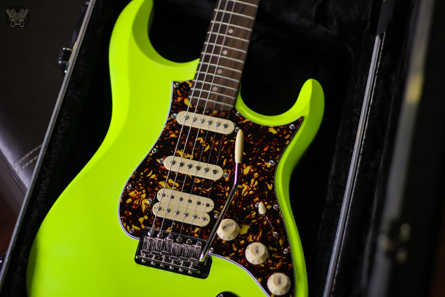 **RARE** HILCS LIMITED EDITION ANDY FLOP POPPY SIGNATURE TONE BREAKER #4 LUMINOUS YELLOW w HARDCASE HANDCRAFTED IN MALAYSIA (NEW)