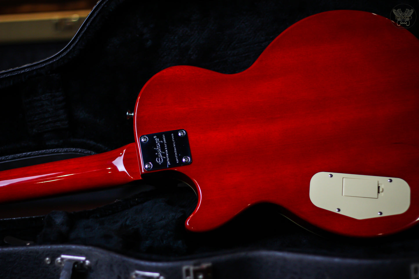 EPIPHONE SLASH AFD LES PAUL SPECIAL-II APPETITE AMBER w EPIPHONE HARDCASE (MINT)