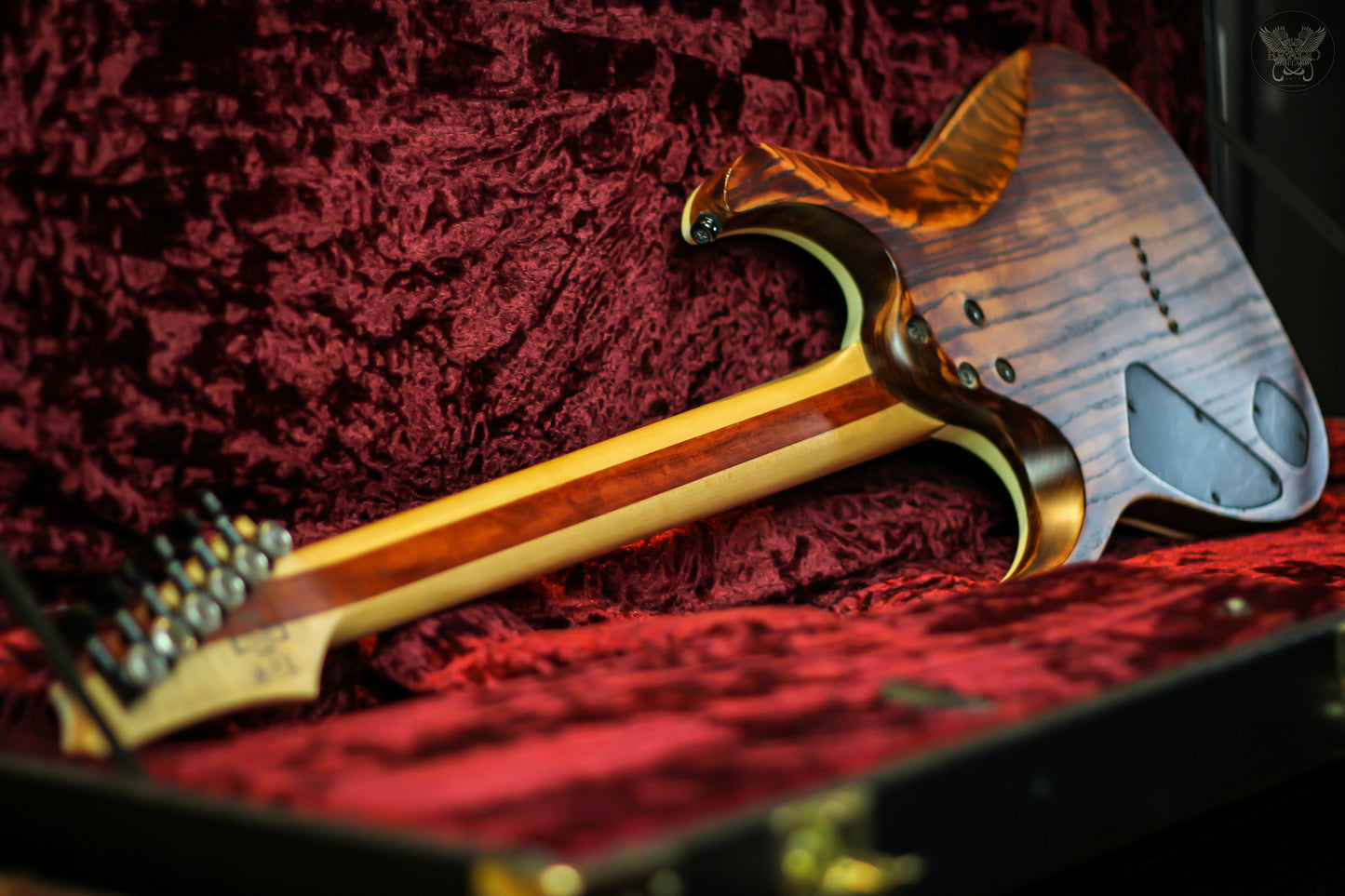 2017 IBANEZ RGAIX6U-ABS IRON LABEL ANTIQUE BROWN STAINED (USED)