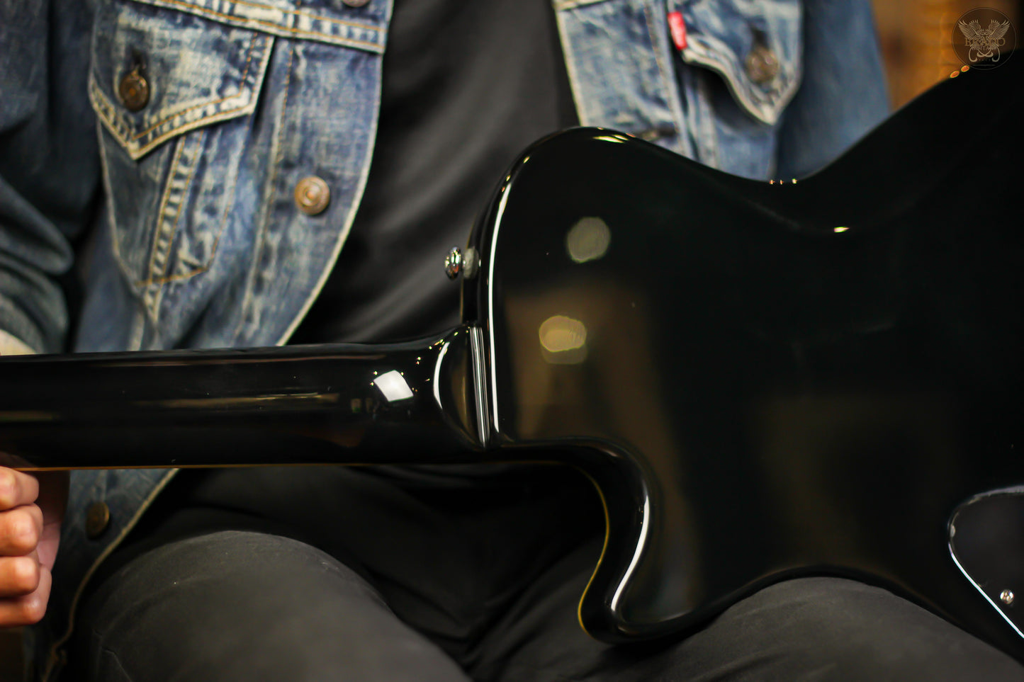 HAGSTROM ULTRA SWEDE BLACK GLOSS (NEW)