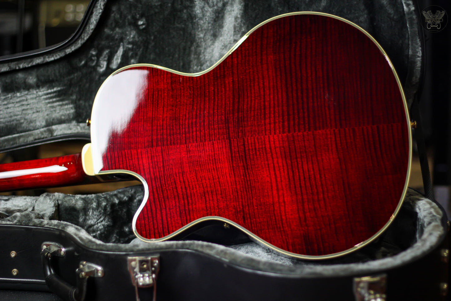 2016 EPIPHONE JOE PASS EMPEROR-II PRO WINE RED w EPIPHONE HARDCASE (USED)