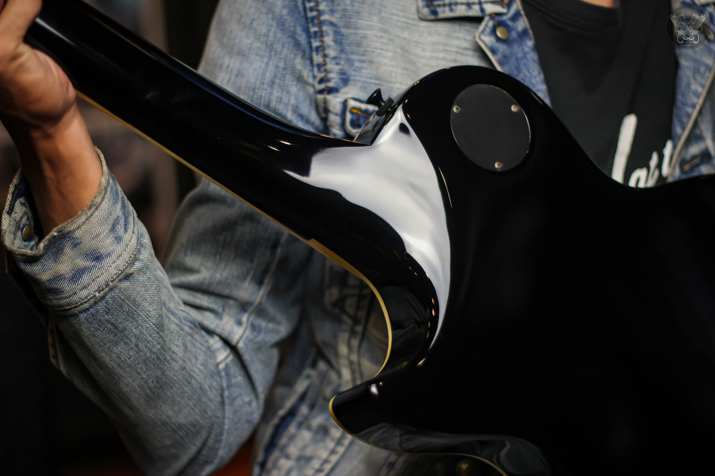 2019 EPIPHONE LIMITED EDITION MATT HEAFY LES PAUL CUSTOM SIGNATURE GUITAR w EPIPHONE HARDCASE (USED)