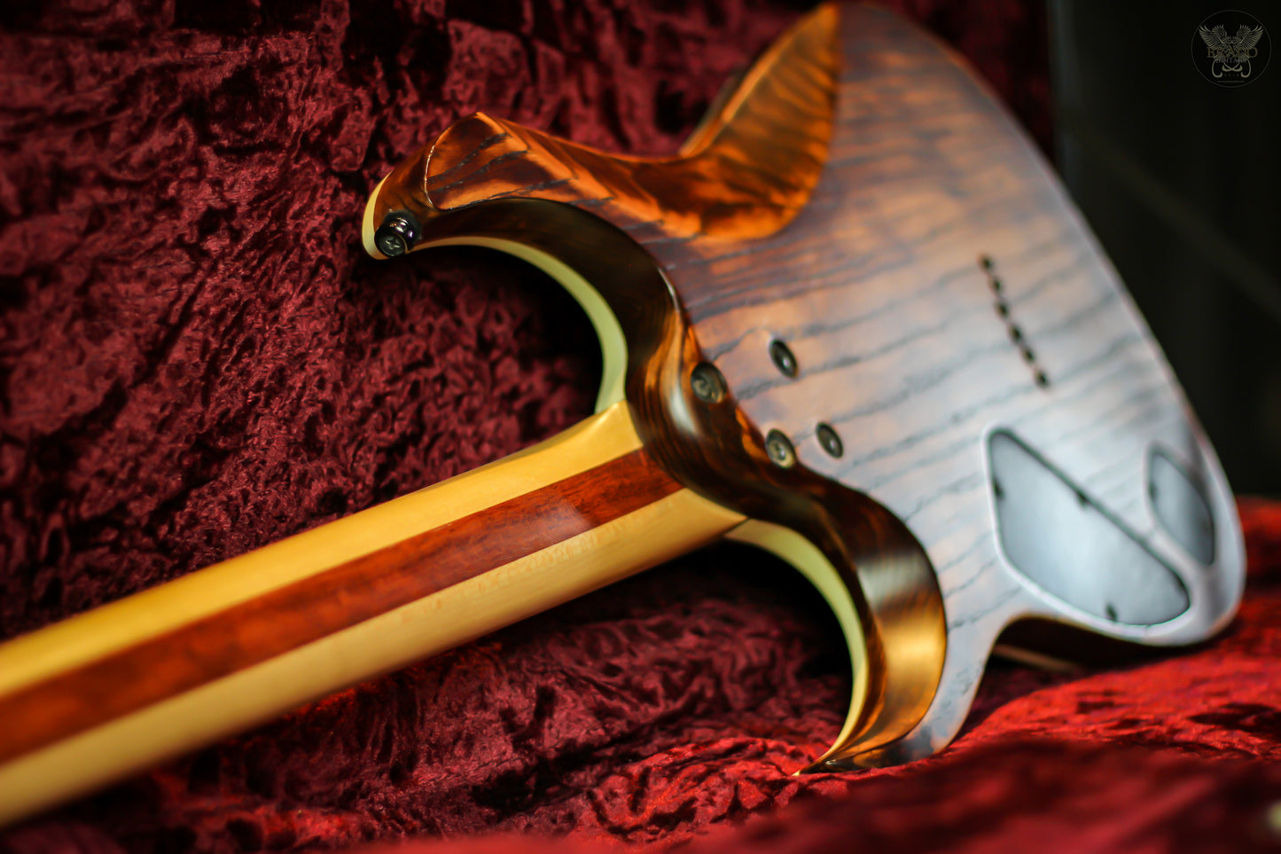 2017 IBANEZ RGAIX6U-ABS IRON LABEL ANTIQUE BROWN STAINED (USED)