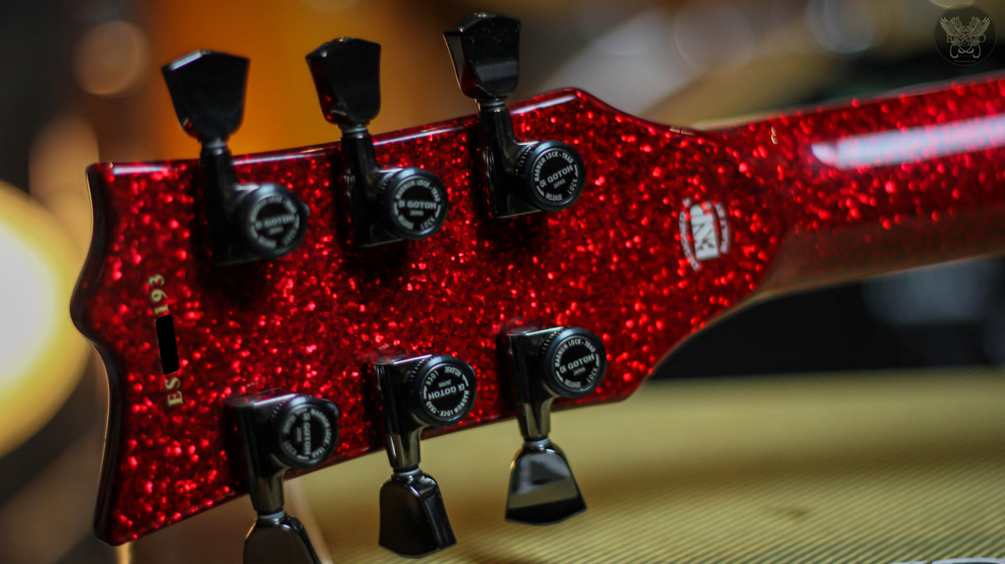 2019 ESP E-II ECLIPSE DB RED SPARKLE MADE IN JAPAN (MINT)