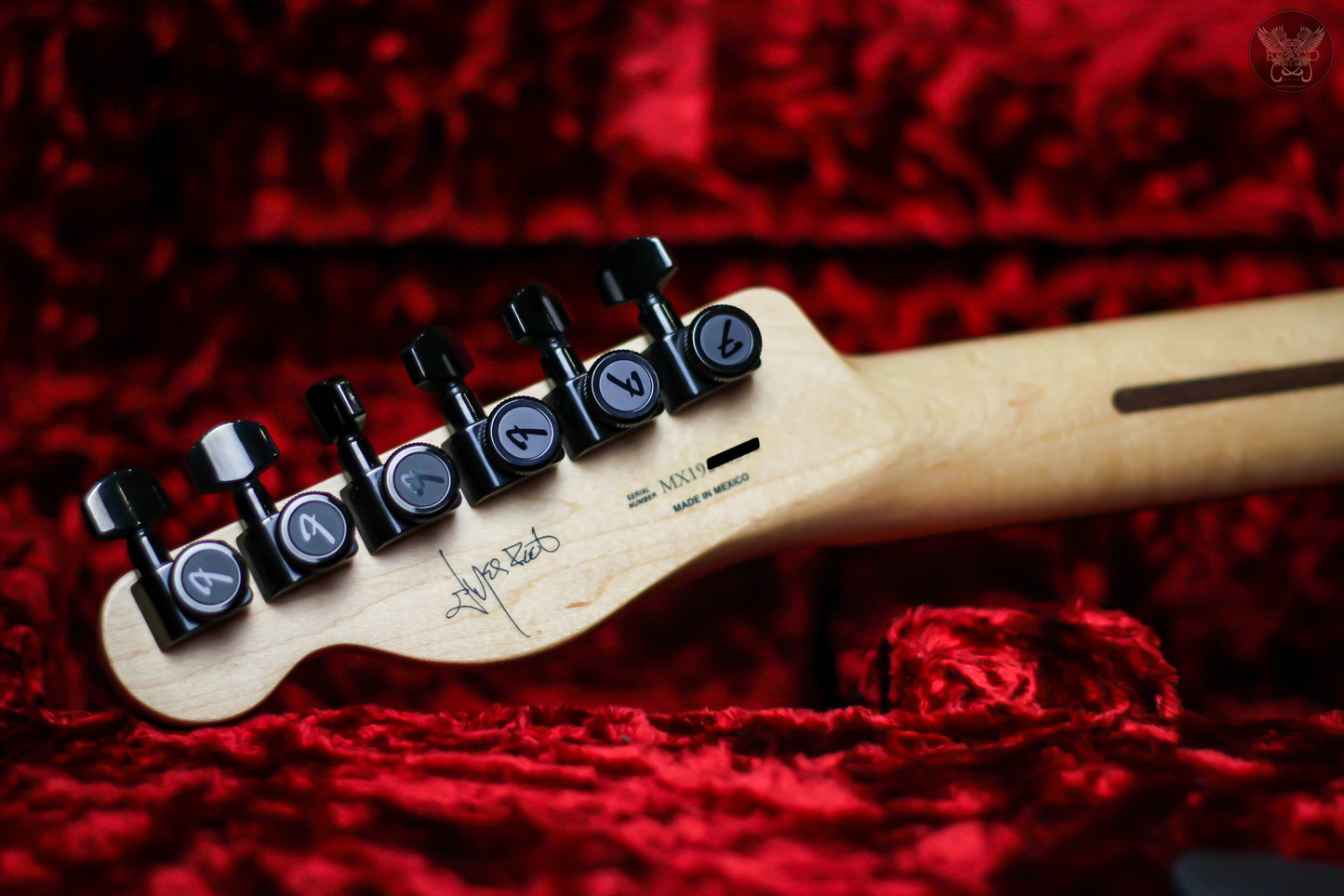 2019 FENDER ARTIST JIM ROOT SIGNATURE TELECASTER FLAT WHITE w FENDER BLACK TWEED HARDCASE (USED)