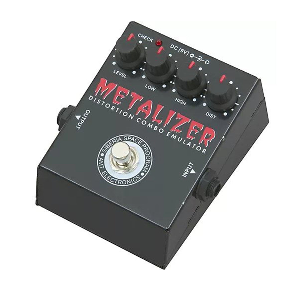 AMT Electronics Metalizer Distortion Guitar Effect Pedal