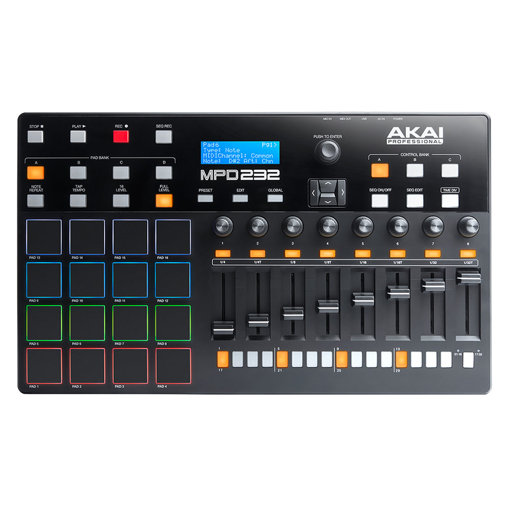 Akai MPD 232 Pad Controller
