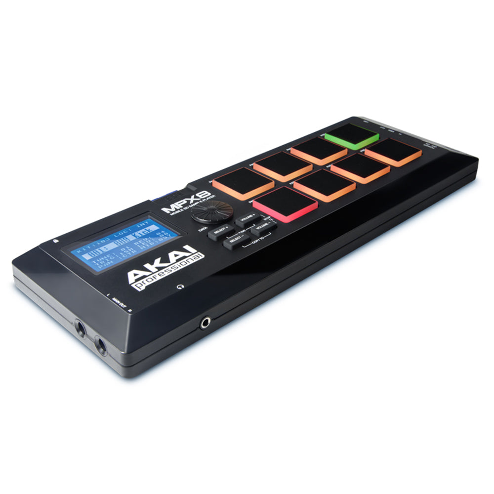 Akai MPX8 8-Pad Pressure-sensitive Mobile SD Sample Player