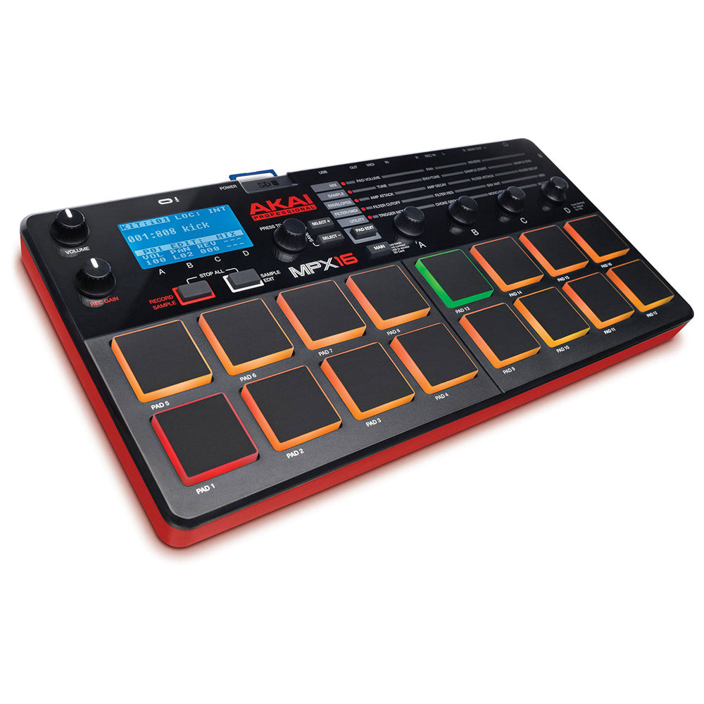 Akai Professional MPX16 SD Sample Recorder and Player