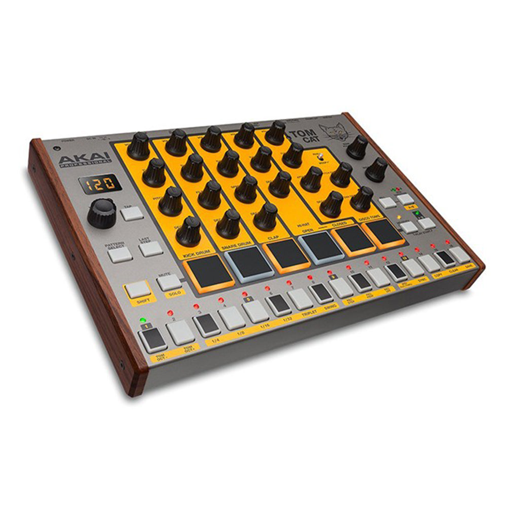 Akai Tom Cat Analog Drum Machine With Built-in Percussion Voices