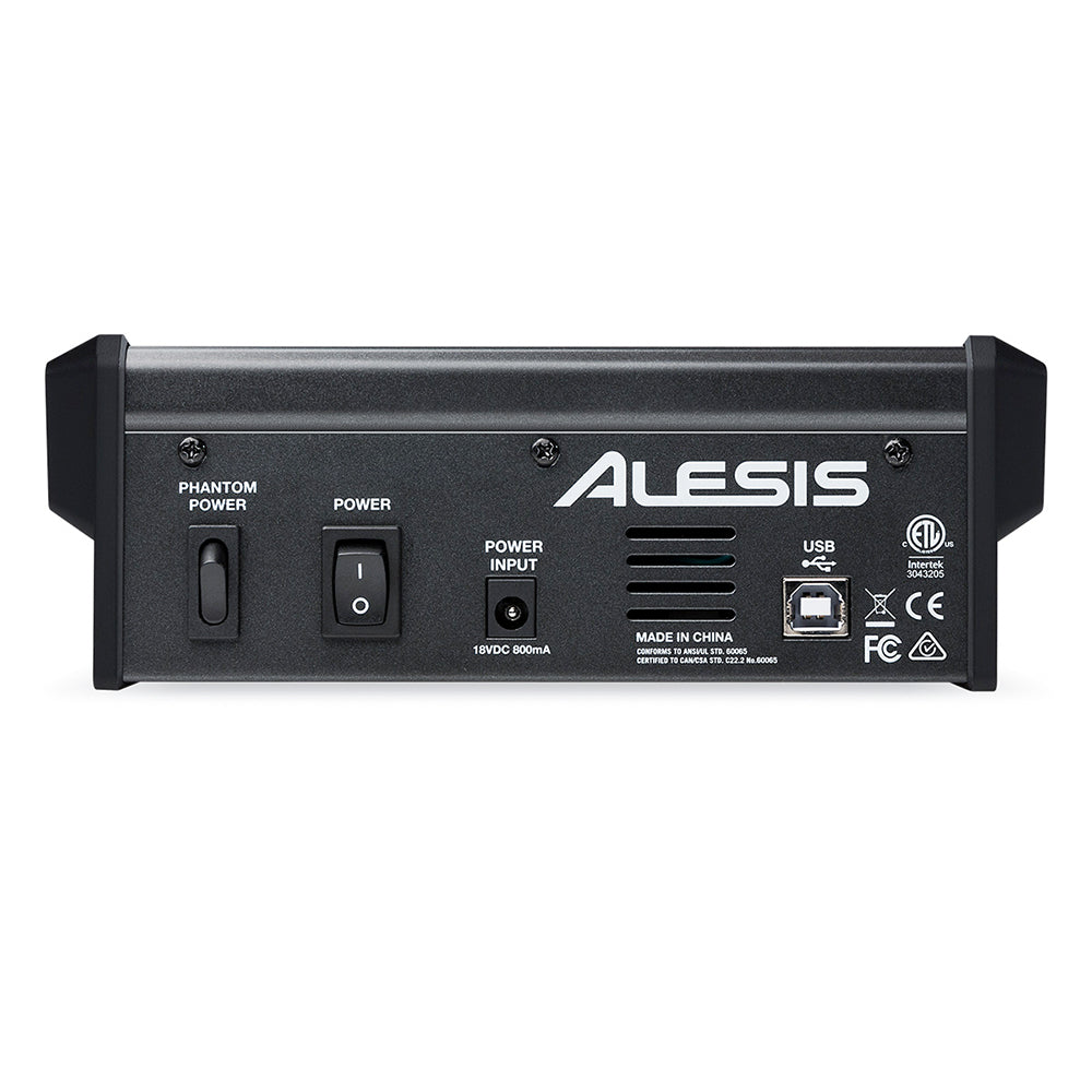 Alesis MultiMix 4 USB FX Four-channel Mixer with Effects and USB Audio