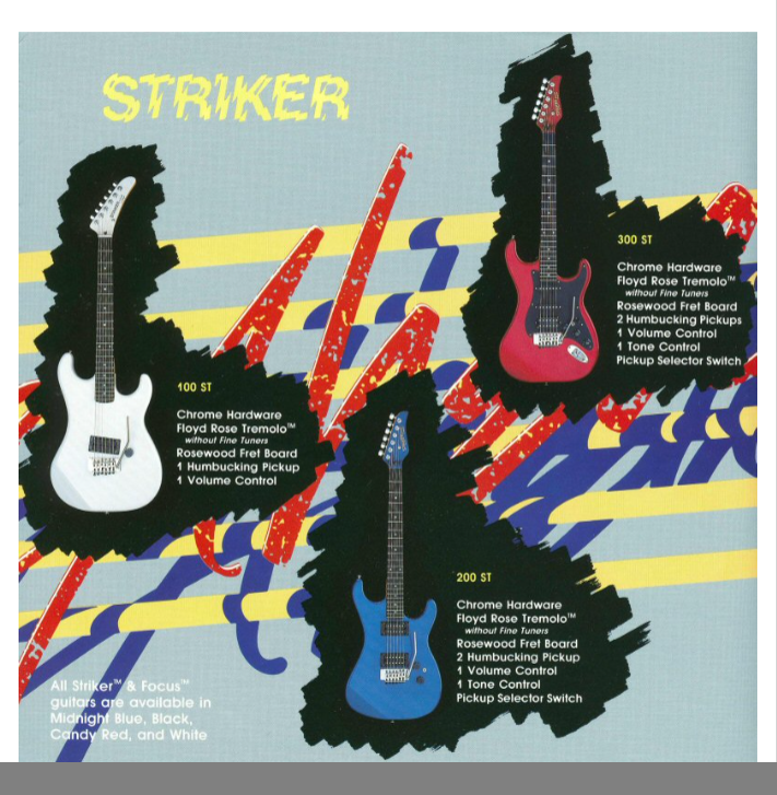 *RARE* 1984 KRAMER STRIKER 300ST MADE IN KOREA (USED)