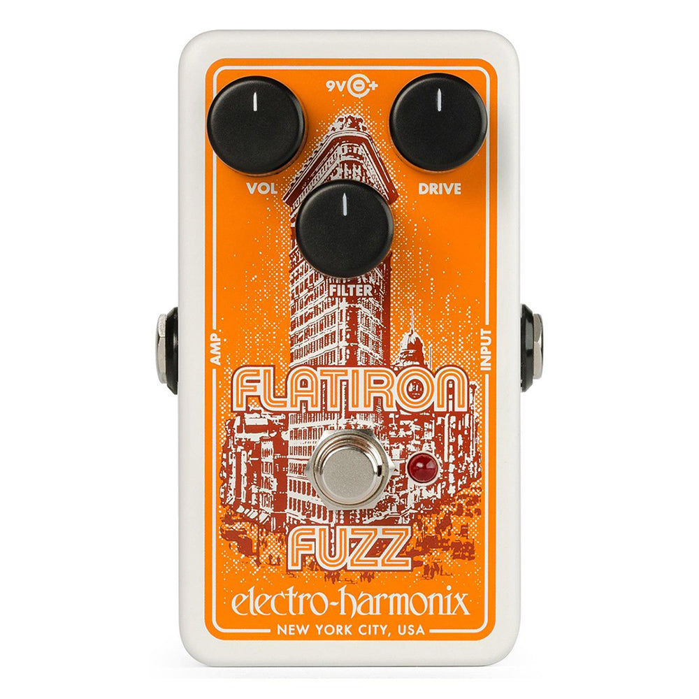 Electro-Harmonix Flatiron Fuzz Guitar Effects Pedal