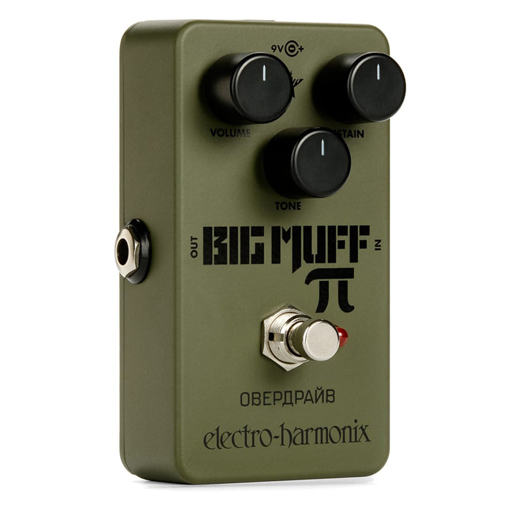 Electro-Harmonix Green Russian Big Muff Pi Guitar Effects Pedal