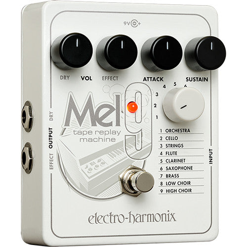 Electro-Harmonix Mel9 Tape Replay Machine Guitar Effects Pedal