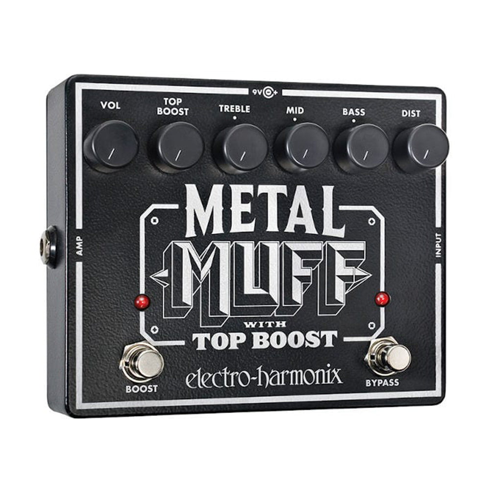 Electro-Harmonix Metal Muff w/Top Boost Guitar Effects Pedal