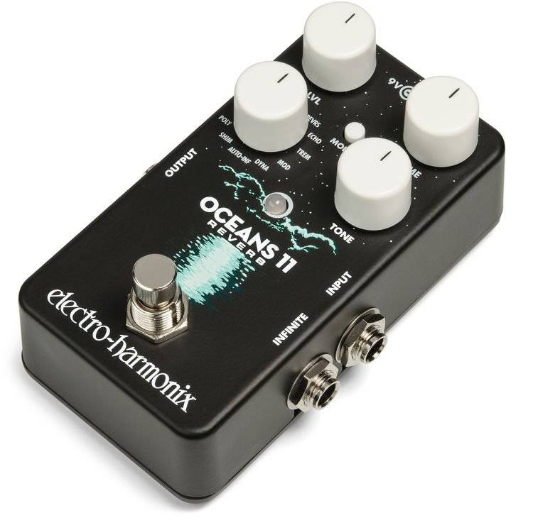 Electro-Harmonix Oceans11 Reverb Guitar Effects Pedal