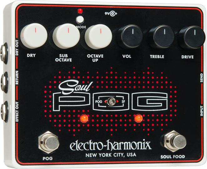 Electro-Harmonix Soul POG Multi-Effect Guitar Effects Pedal