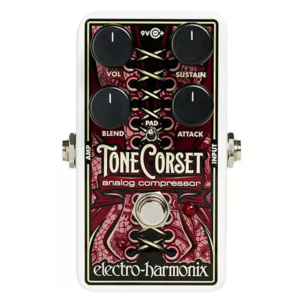Electro-Harmonix Tone Corset Analog Compressor Guitar Effects Pedal