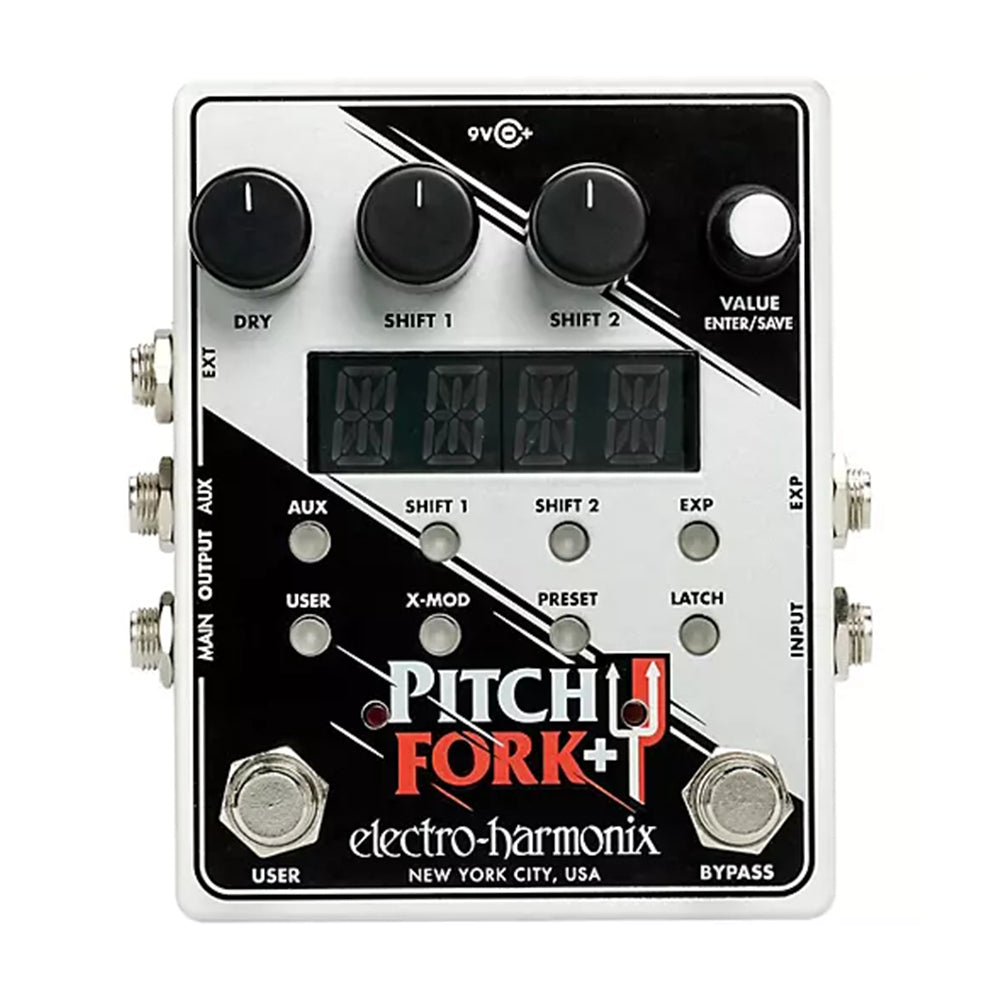 Electro-Harmonix Pitch Fork+ Polyphonic Pitch Shifter/Harmony Guitar Effects Pedal