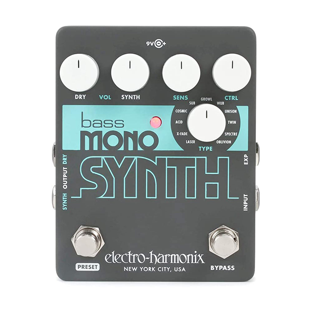 Electro-Harmonix Bass Mono Synth Effects Pedal