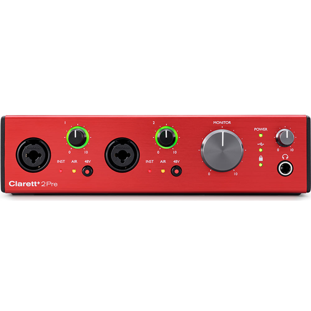 Focusrite Clarett 2Pre 10X4 Thunderbolt Interface