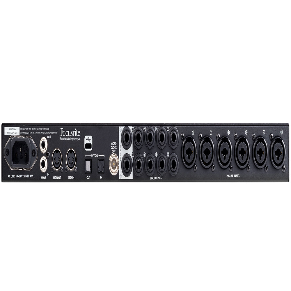 Focusrite Clarett 8Pre USB 18-in/20-out USB 2.0 Audio Interface