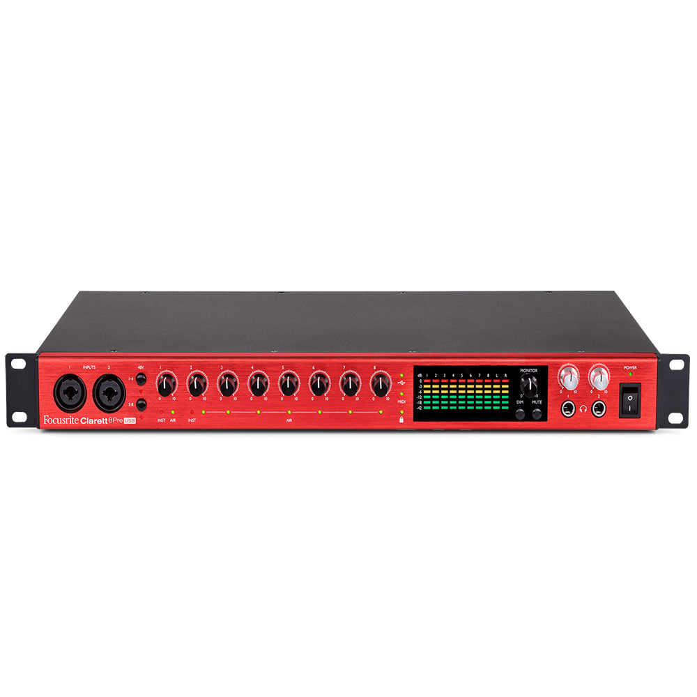 Focusrite Clarett+ 8Pre USB-C Audio Interface